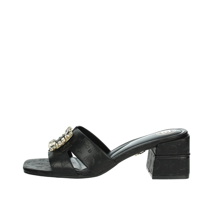 LAURA BIAGIOTTI Donna Ciabatte con tacco 9040 Nero