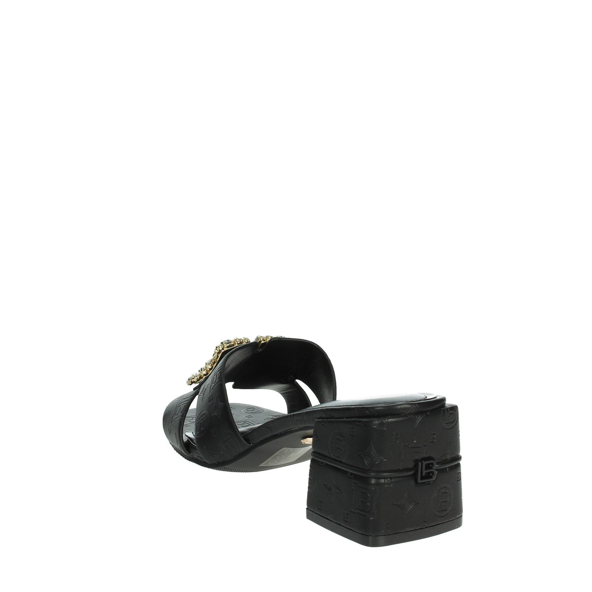 LAURA BIAGIOTTI Donna Ciabatte con tacco 9040 Nero