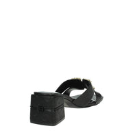 LAURA BIAGIOTTI Donna Ciabatte con tacco 9040 Nero