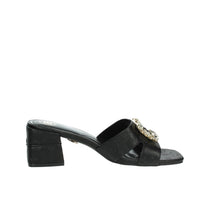 LAURA BIAGIOTTI Donna Ciabatte con tacco 9040 Nero