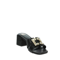 LAURA BIAGIOTTI Donna Ciabatte con tacco 9040 Nero