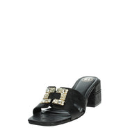 LAURA BIAGIOTTI Donna Ciabatte con tacco 9040 Nero