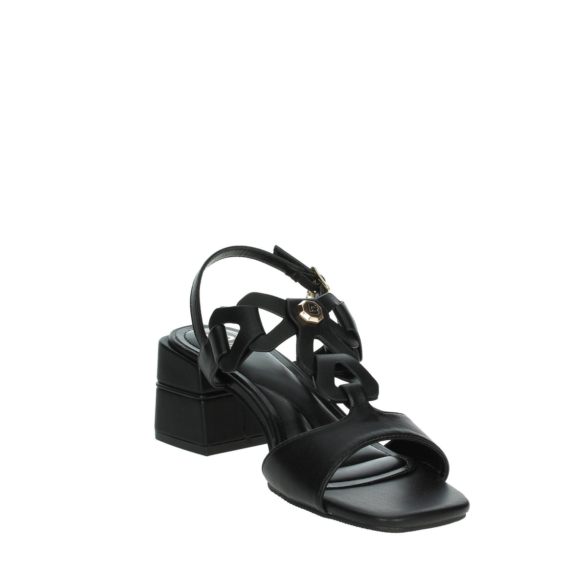 LAURA BIAGIOTTI Donna Sandali con tacco 9044 Nero