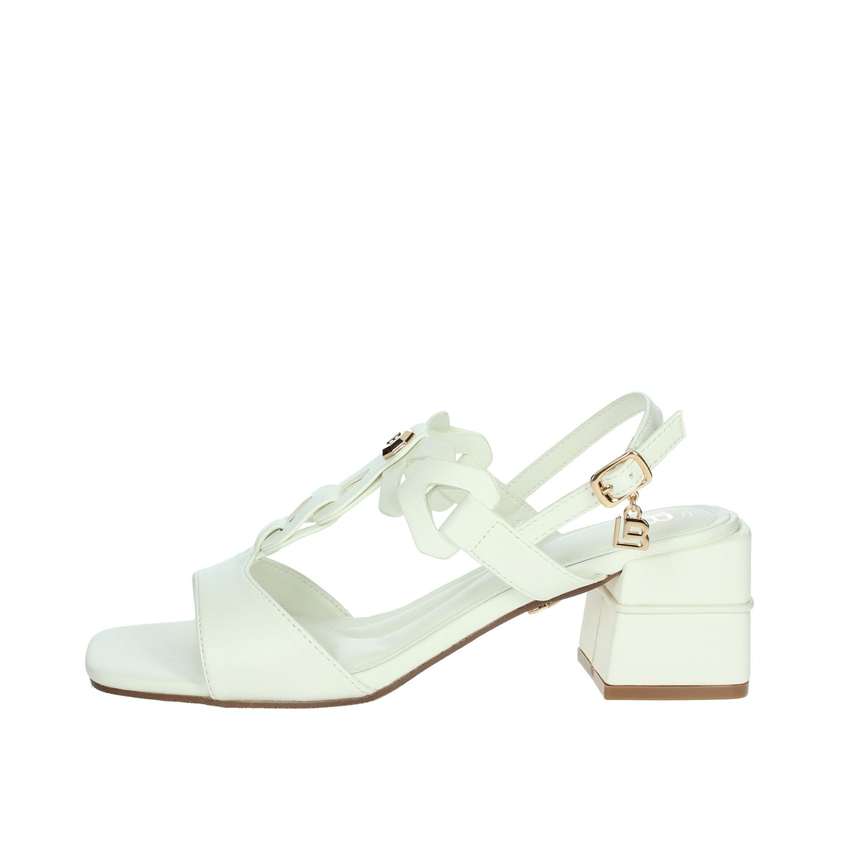LAURA BIAGIOTTI Donna Sandali con tacco 9044 Bianco