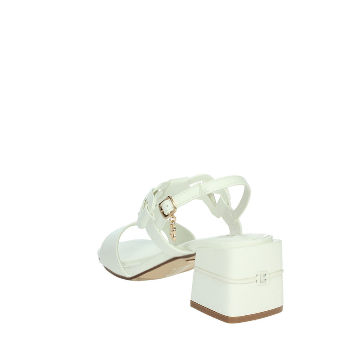 LAURA BIAGIOTTI Donna Sandali con tacco 9044 Bianco