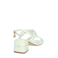 LAURA BIAGIOTTI Donna Sandali con tacco 9044 Bianco