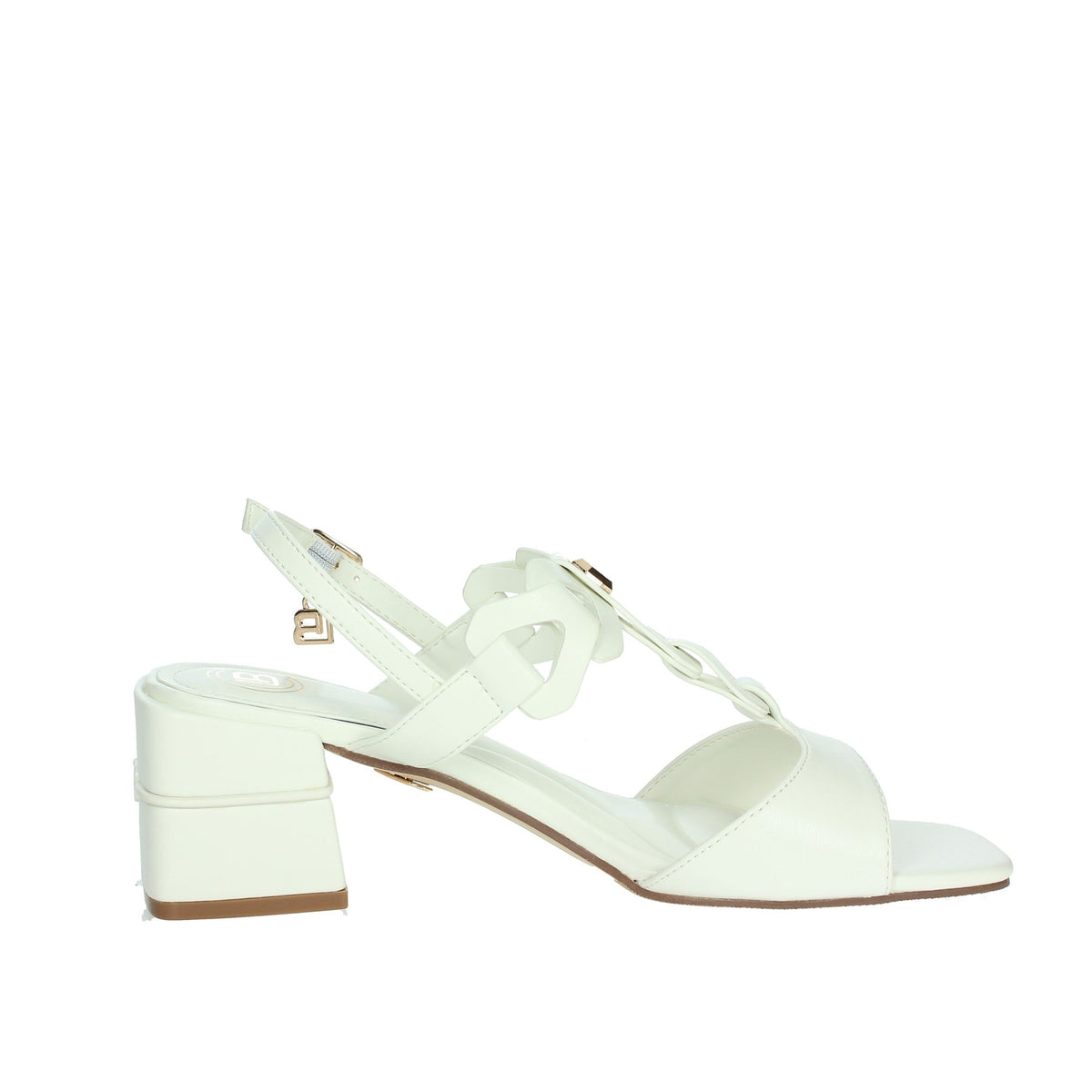 LAURA BIAGIOTTI Donna Sandali con tacco 9044 Bianco