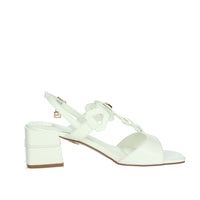 LAURA BIAGIOTTI Donna Sandali con tacco 9044 Bianco