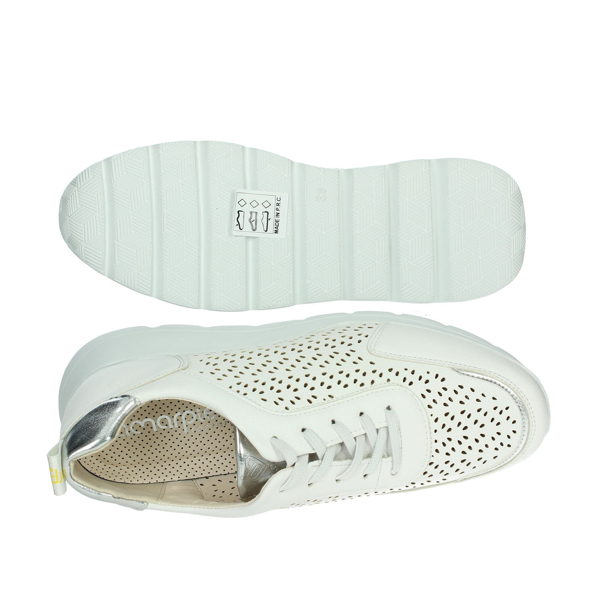 Amarpies Donna Sneakers bassa AMD26321 Bianco