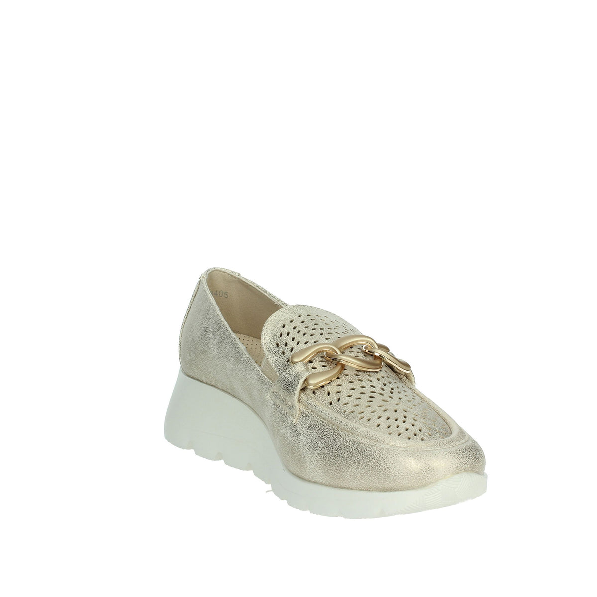 Amarpies Donna Mocassino AMD28405 Platino