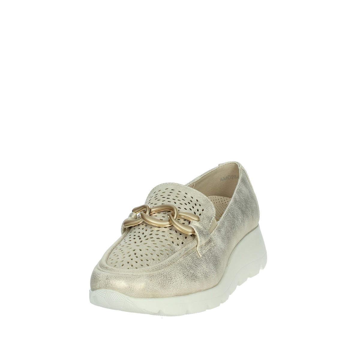 Amarpies Donna Mocassino AMD28405 Platino