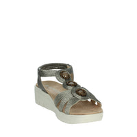 Amarpies Donna Sandali con zeppa ABZ26556 Antracite