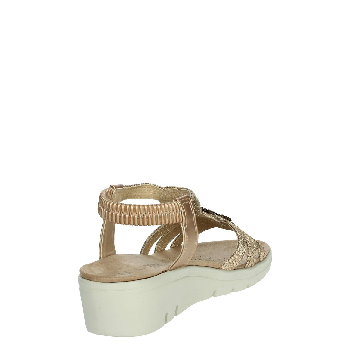 Amarpies Donna Sandali con zeppa ABZ26556 Bronzo