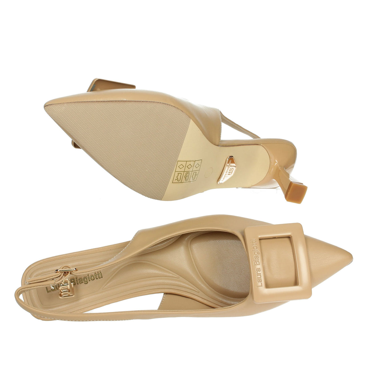 LAURA BIAGIOTTI Donna Slingback 8971Z Beige