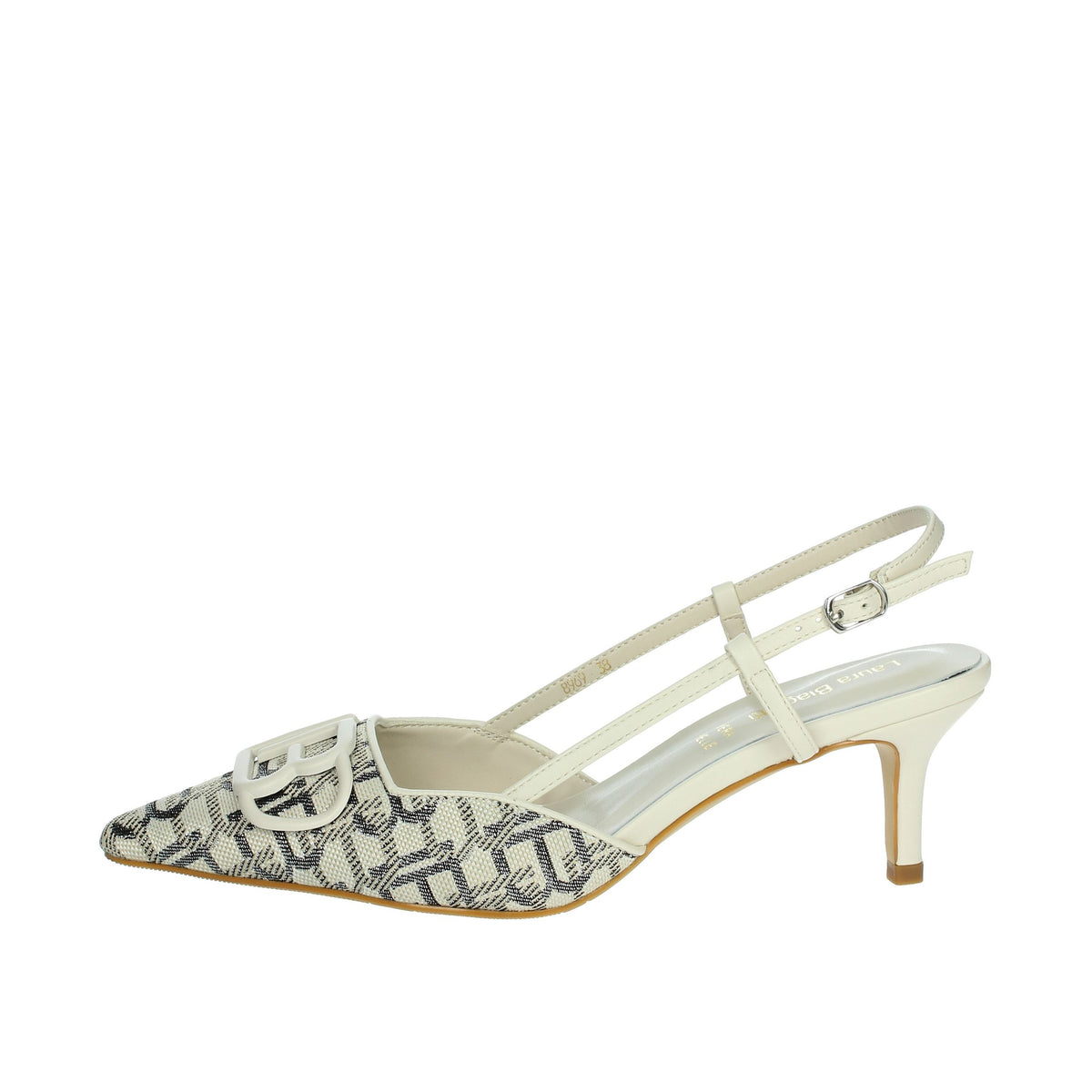 LAURA BIAGIOTTI Donna Slingback 8969 Panna