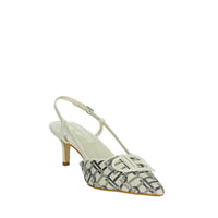 LAURA BIAGIOTTI Donna Slingback 8969 Panna