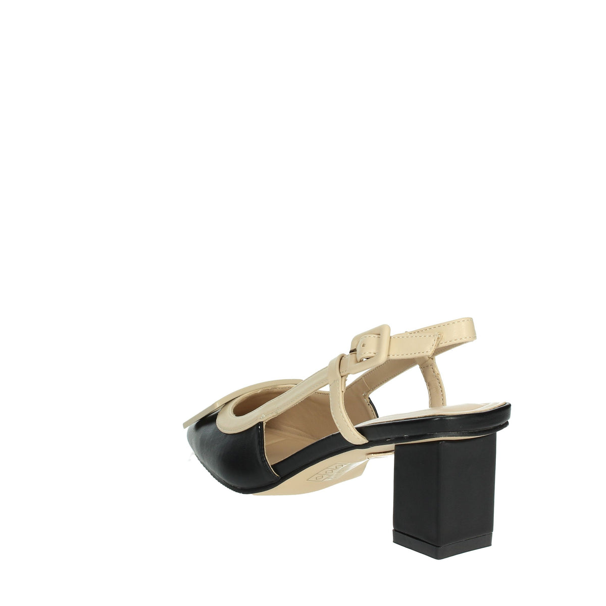 LAURA BIAGIOTTI Donna Slingback 8989 Nero/Beige