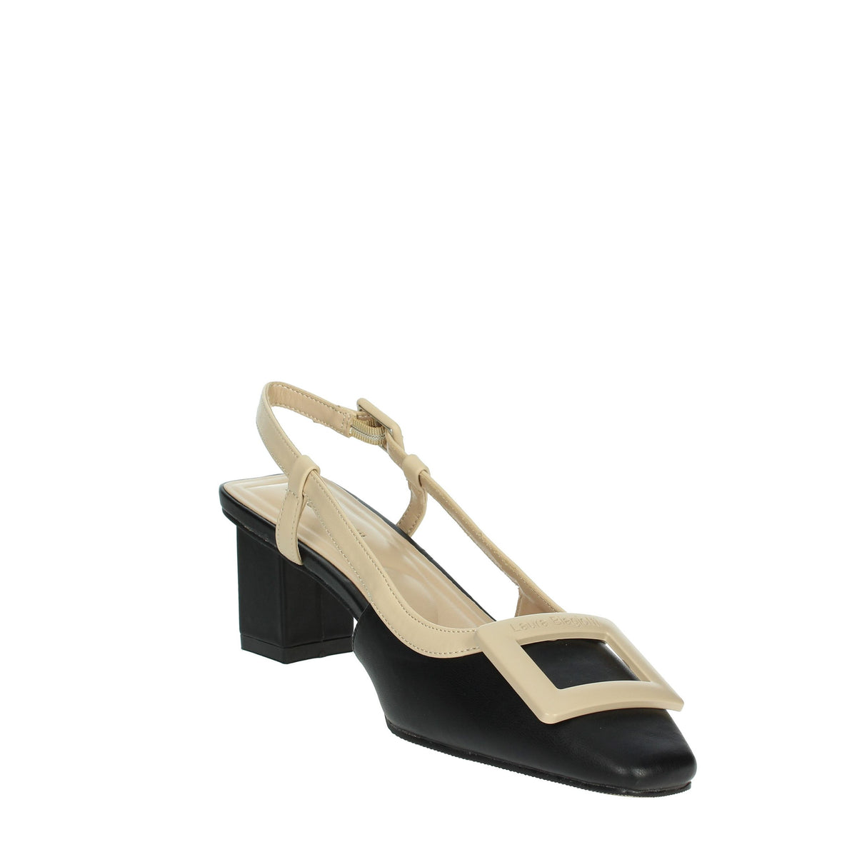 LAURA BIAGIOTTI Donna Slingback 8989 Nero/Beige
