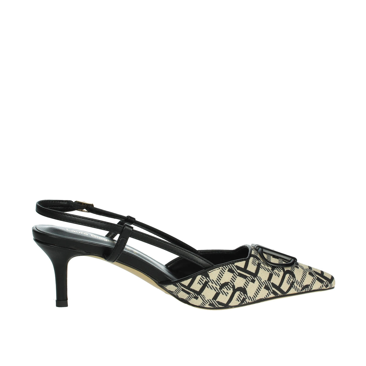 LAURA BIAGIOTTI Donna Slingback 8969 Nero/Beige