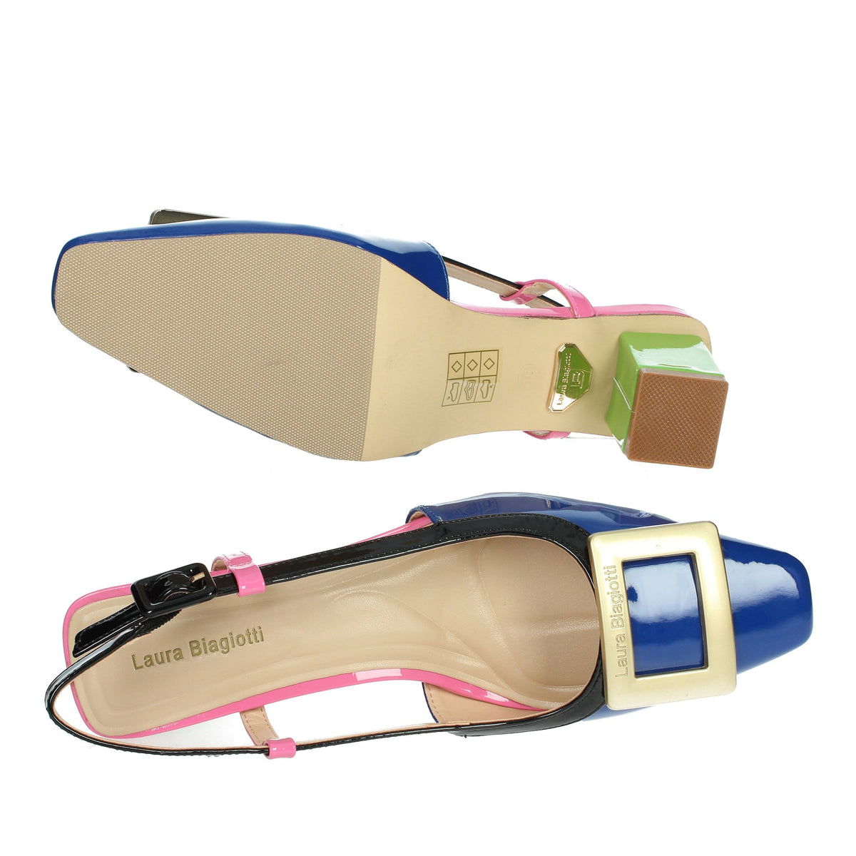 LAURA BIAGIOTTI Donna Slingback 8988 Bluette