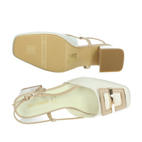 LAURA BIAGIOTTI Donna Slingback 8991 Panna