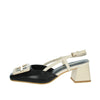 Laura Biagiotti Mujer Slingback 8991 Nero/Beige