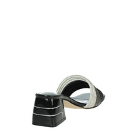 LAURA BIAGIOTTI Donna Ciabatte con tacco 9037 Nero