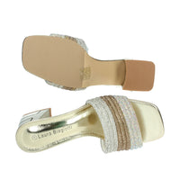 LAURA BIAGIOTTI Donna Ciabatte con tacco 9037 Oro
