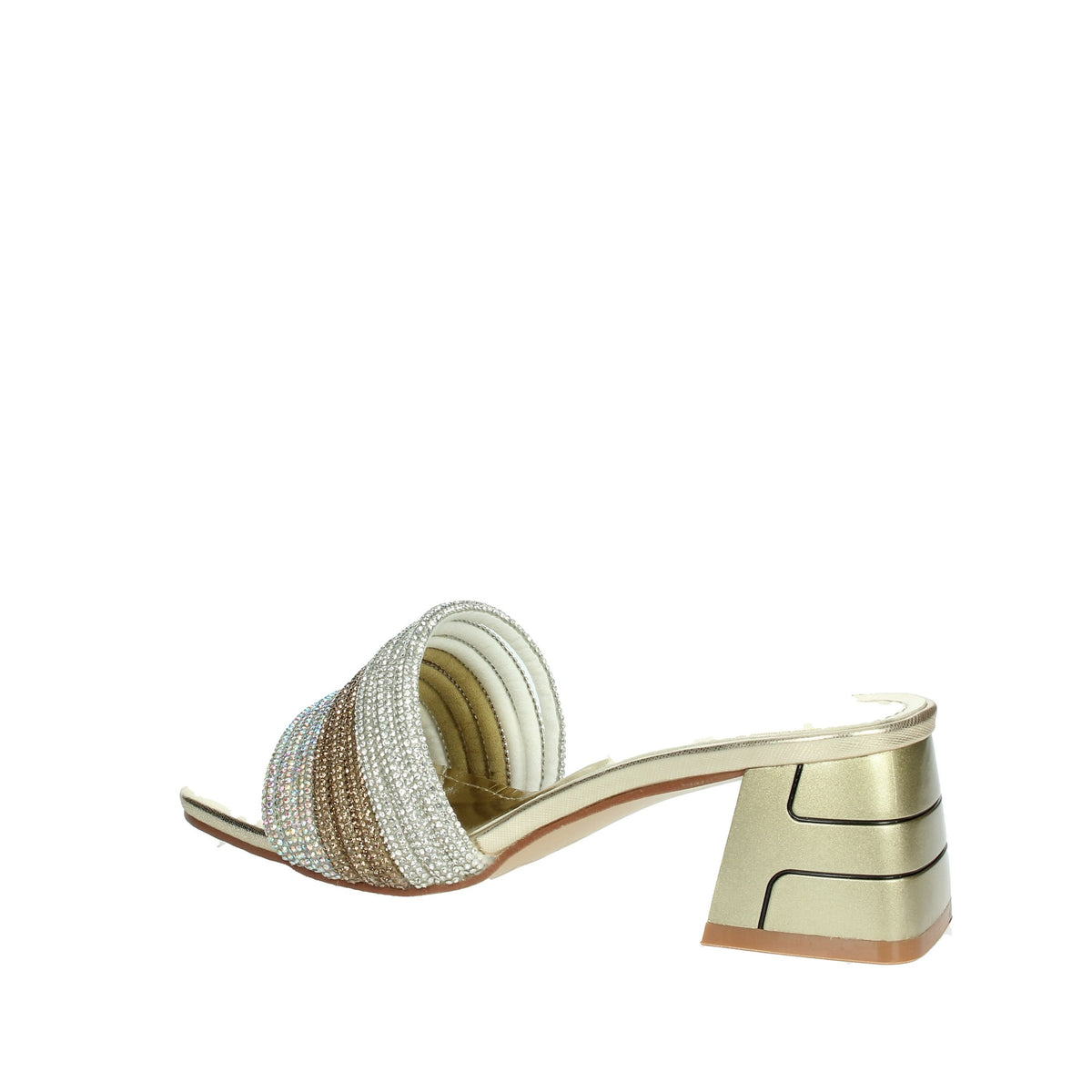 LAURA BIAGIOTTI Donna Ciabatte con tacco 9037 Oro