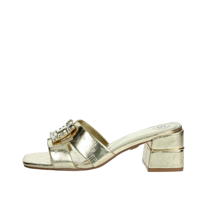 LAURA BIAGIOTTI Donna Ciabatte con tacco 9040 Oro