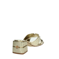 LAURA BIAGIOTTI Donna Ciabatte con tacco 9040 Oro