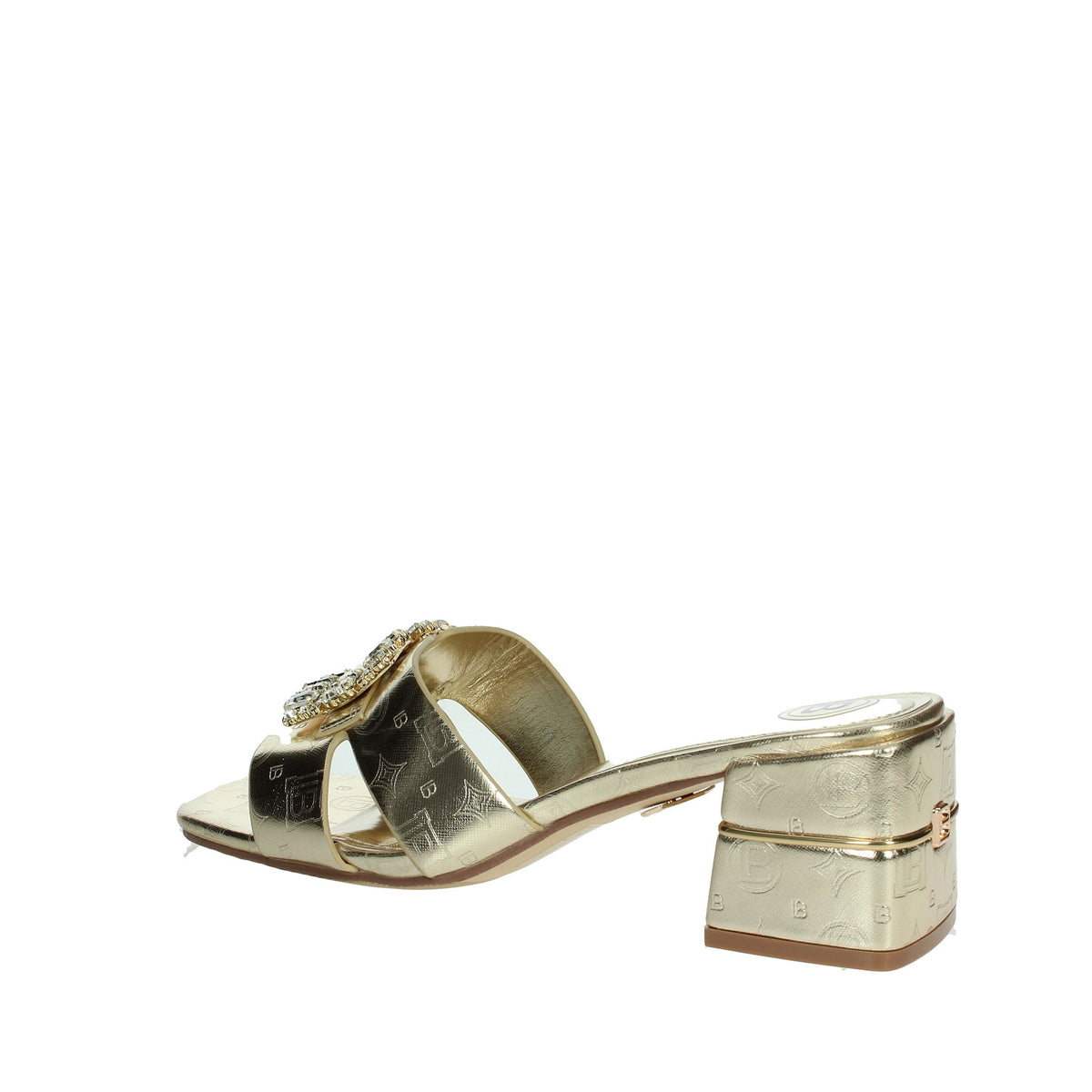 LAURA BIAGIOTTI Donna Ciabatte con tacco 9040 Oro