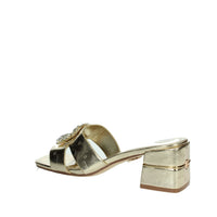 LAURA BIAGIOTTI Donna Ciabatte con tacco 9040 Oro