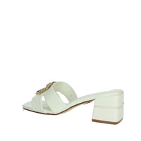 LAURA BIAGIOTTI Donna Ciabatte con tacco 9040 Bianco