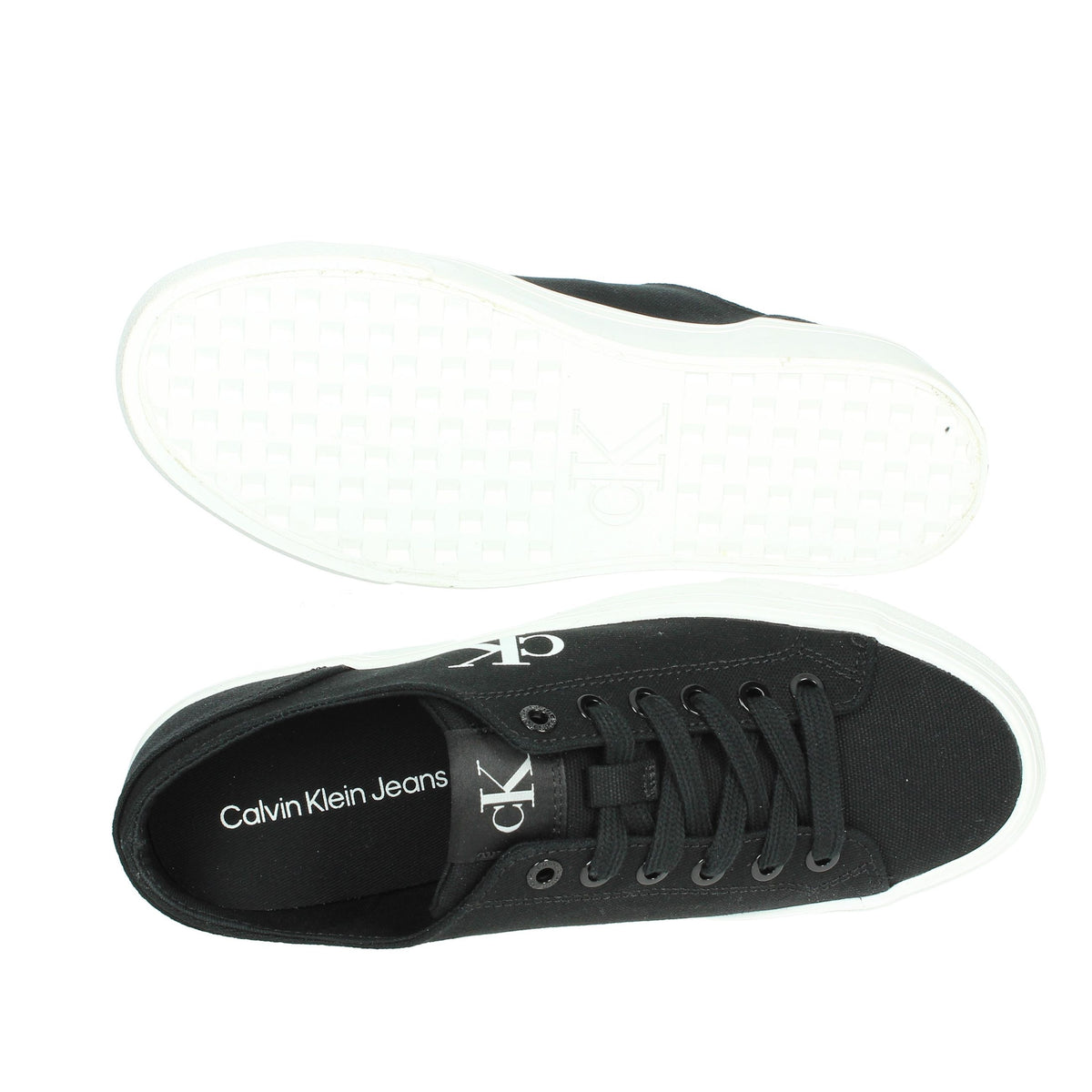 CALVIN KLEIN JEANS Donna Sneakers bassa YW0YW01763 Nero
