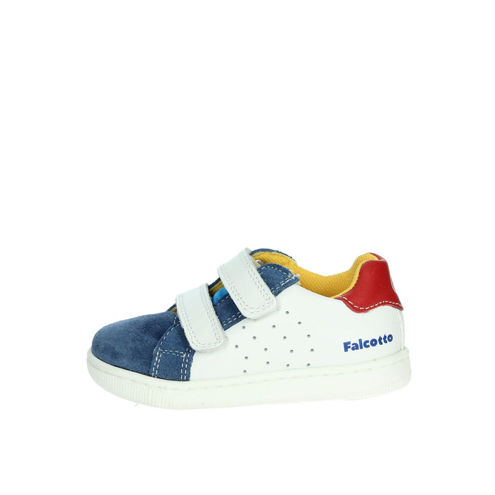 FALCOTTO Bambini e ragazzi Sneakers bassa 0012017749.07.1N96 Bianco/Blu