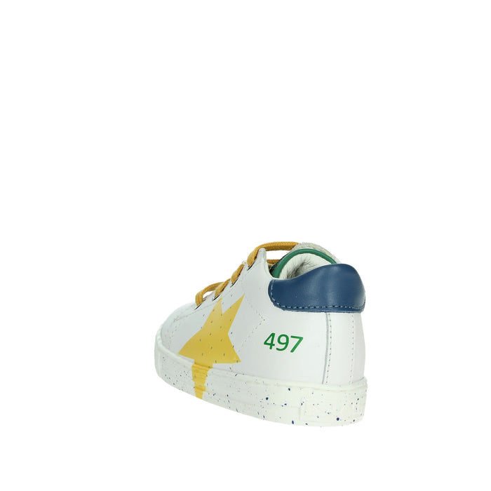 FALCOTTO Bambini e ragazzi Sneakers bassa 0012015331.01.2N64 Bianco/Giallo