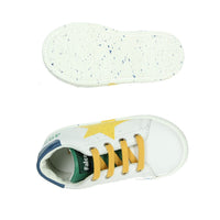 FALCOTTO Bambini e ragazzi Sneakers bassa 0012015331.01.2N64 Bianco/Giallo