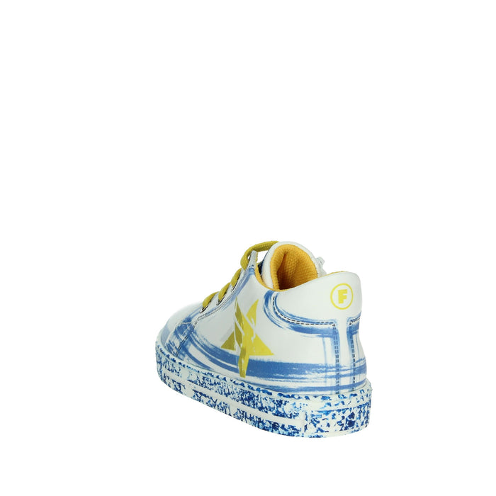 FALCOTTO Bambini e ragazzi Sneakers bassa 0012018428.01.1N82 Bianco/Azzurro