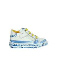 FALCOTTO Bambini e ragazzi Sneakers bassa 0012018428.01.1N82 Bianco/Azzurro
