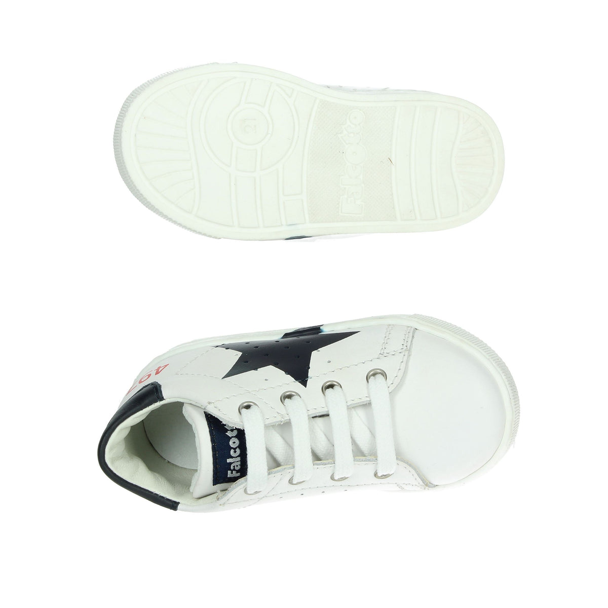FALCOTTO Bambini e ragazzi Sneakers bassa 0012015331.01.1N27 Bianco/Blu