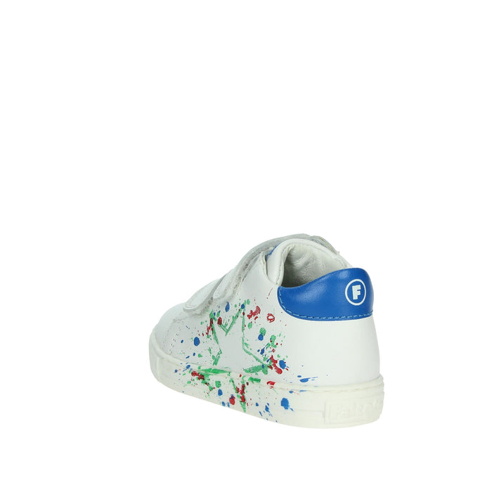 FALCOTTO Bambini e ragazzi Sneakers bassa 0012018372.01.2N34 Bianco/Azzurro
