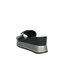 FASCINO DONNA Donna Ciabatte con zeppa 21138-E5 Nero