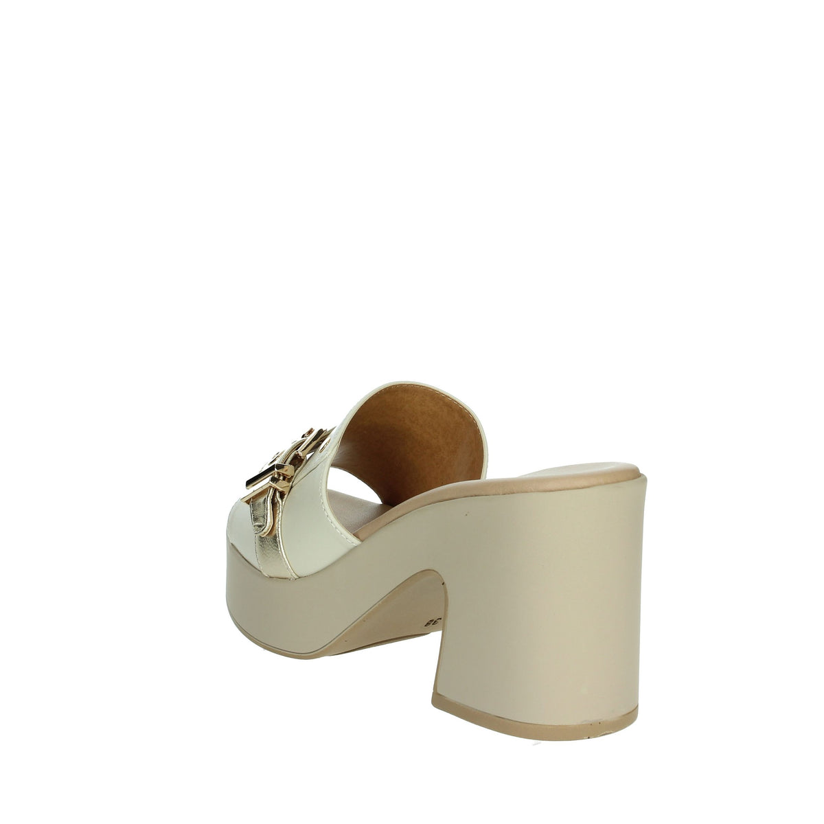 FASCINO DONNA Donna Ciabatte con tacco 57150-E5 Beige