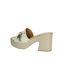 FASCINO DONNA Donna Ciabatte con tacco 57150-E5 Beige