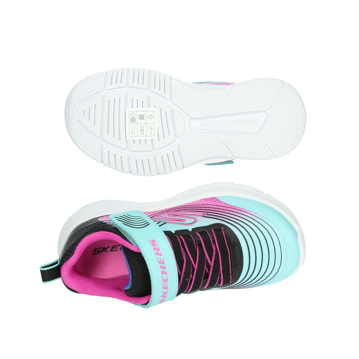 SKECHERS Bambine e ragazze Sneakers bassa 303575L Celeste