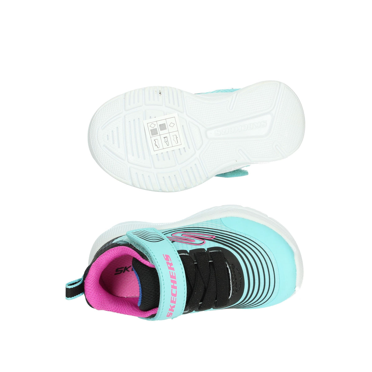 SKECHERS Bambine e ragazze Sneakers bassa 303575N Celeste