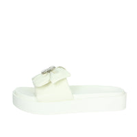 LAURA BIAGIOTTI Donna Ciabatte basse 9075 Bianco