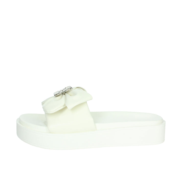 LAURA BIAGIOTTI Donna Ciabatte basse 9075 Bianco