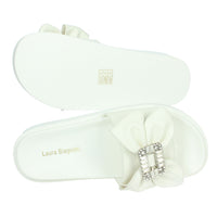 LAURA BIAGIOTTI Donna Ciabatte basse 9075 Bianco